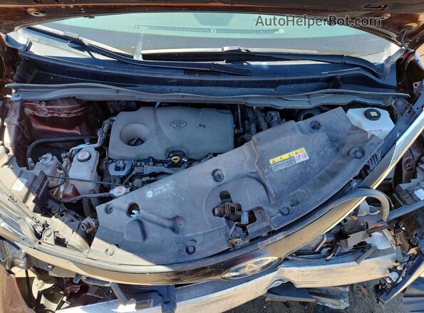 5TDYRKEC6PS159359 2023 TOYOTA SIENNA Brown Вид підкапотного простору