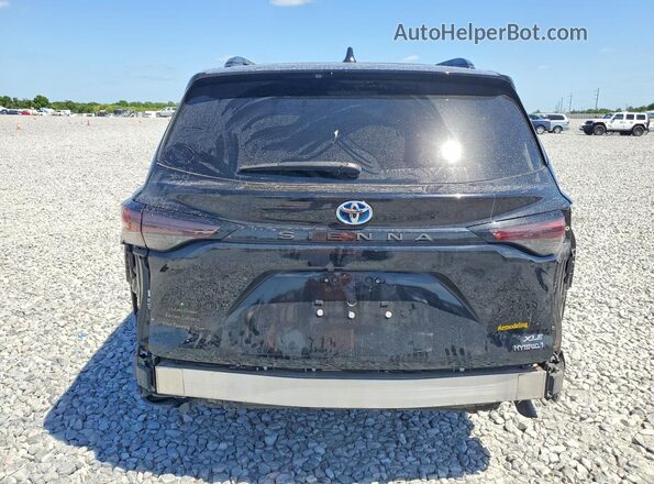 5TDYRKEC6PS169051 2023 TOYOTA SIENNA Black უკანა ხედი