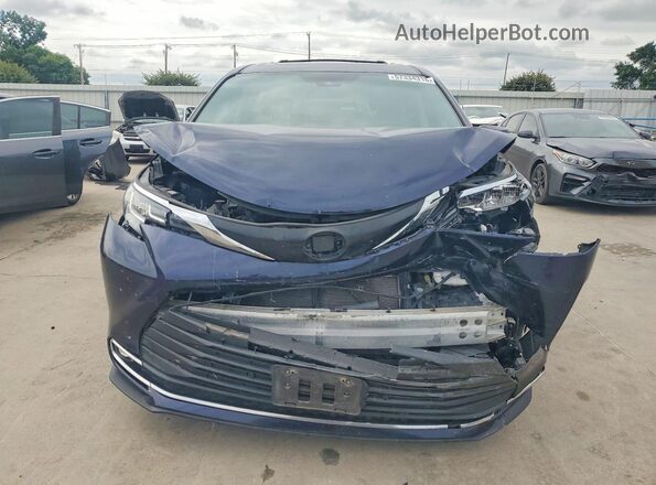 5TDYRKEC6PS173567 2023 TOYOTA SIENNA Blue Widok z przodu