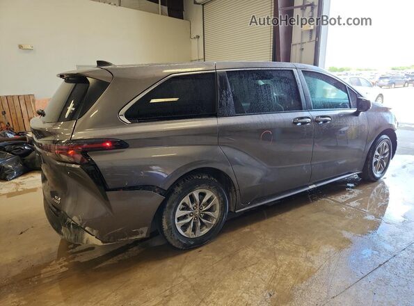 5TDYRKEC6RS212256 2024 TOYOTA SIENNA Gray 