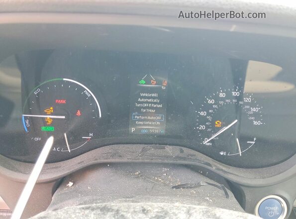 5TDYRKEC7MS036973 2021 TOYOTA SIENNA Blue Widok zestawu wskaźników