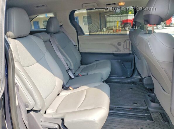 5TDYRKEC7MS036973 2021 TOYOTA SIENNA Blue Widok wnętrza z tyłu