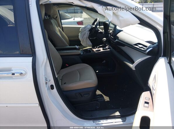 5TDYRKEC7MS048816 2021 TOYOTA SIENNA White Սալոնի դիմացի տեսք