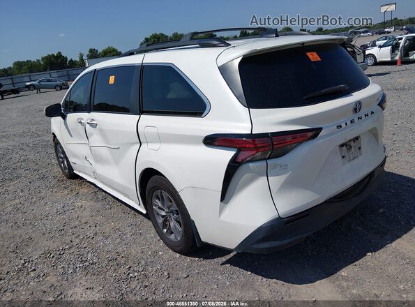 5TDYRKEC7MS048816 2021 TOYOTA SIENNA White Հետևի ձախ