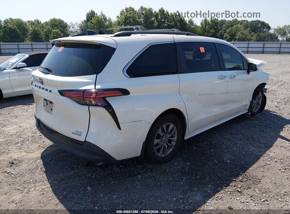 5TDYRKEC7MS048816 2021 TOYOTA SIENNA White Հետևի աջ