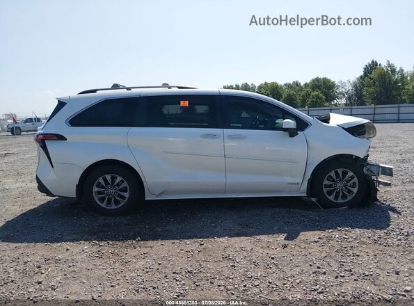 5TDYRKEC7MS048816 2021 TOYOTA SIENNA White Սարքավորումների վահանակի տեսք