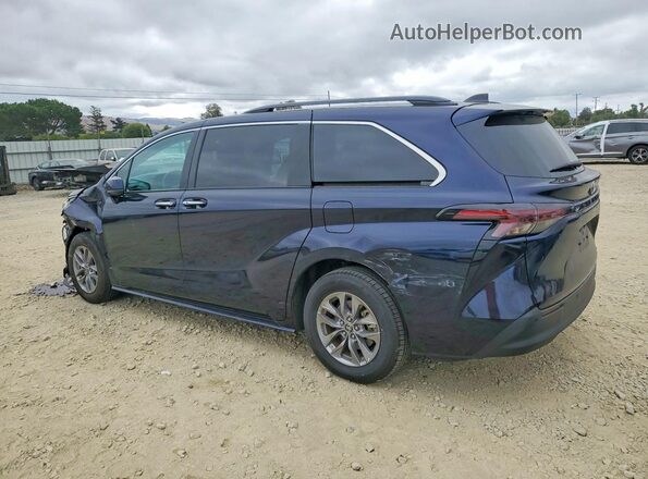 5TDYRKEC7RS214727 2024 TOYOTA SIENNA Blue Tył lewy