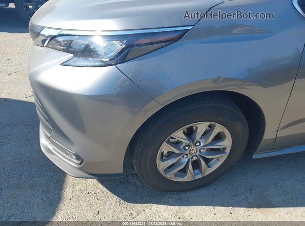 5TDYRKEC7TS292139 2026 TOYOTA SIENNA Gray Vista frontal