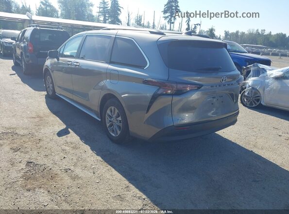 5TDYRKEC7TS292139 2026 TOYOTA SIENNA Gray Trasero izquierdo
