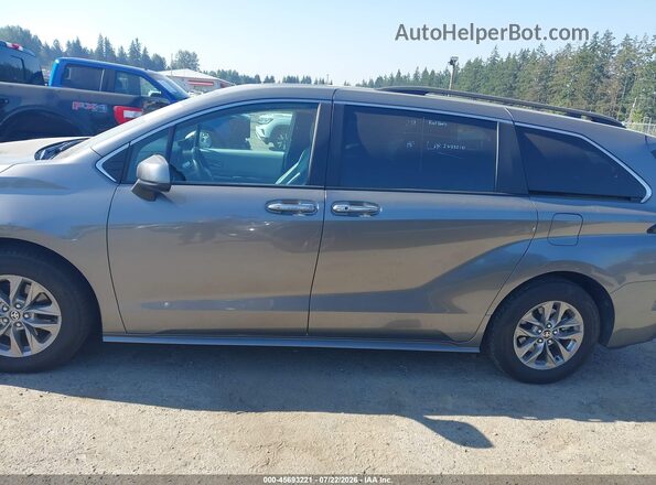 5TDYRKEC7TS292139 2026 TOYOTA SIENNA Gray Vista interior de 360 grados