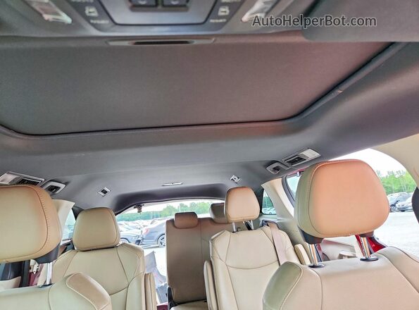 5TDYRKEC8NS079977 2022 TOYOTA SIENNA Maroon Вид задніх сидінь