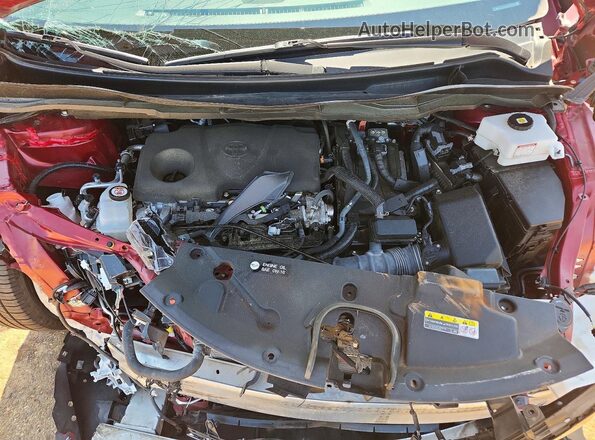 5TDYRKEC8NS130667 2022 TOYOTA SIENNA Red ძრავის განყოფილების ხედი