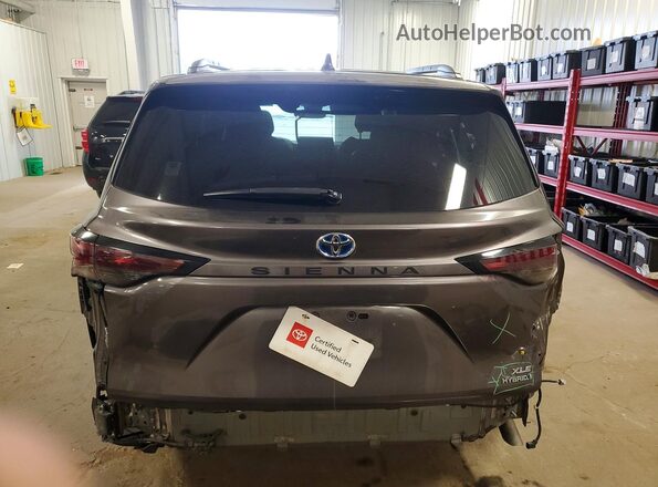 5TDYRKEC8PS156611 2023 TOYOTA SIENNA Gray Vista trasera