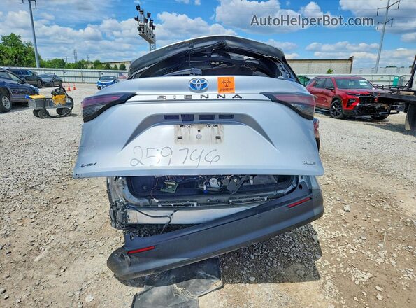 5TDYRKEC8SS259746 2025 TOYOTA SIENNA Серебряный Вид сзади