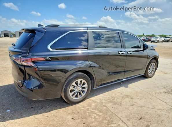 5TDYRKEC8TS296300 2026 TOYOTA SIENNA Black უკანა მარჯვენა