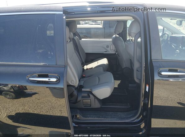 5TDYRKEC8TS313337 2026 TOYOTA SIENNA Black Vista de la etiqueta del VIN