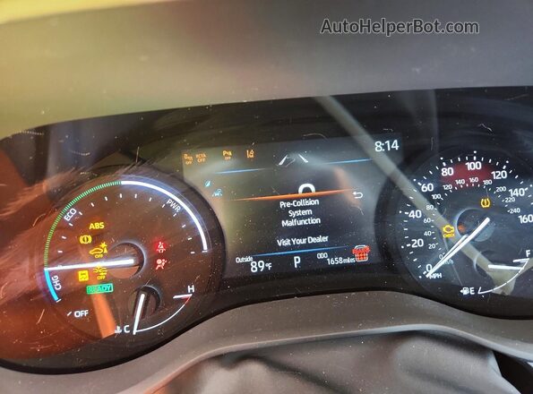 5TDYRKEC8TS327402 2026 TOYOTA SIENNA Черный Вид щитка приборов