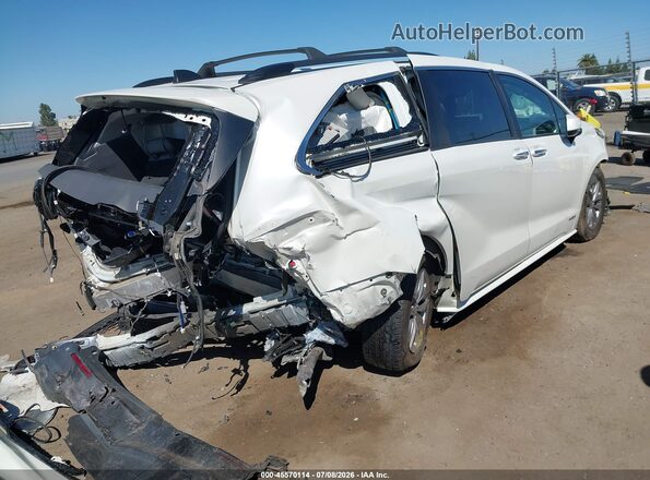 5TDYRKEC9MS014232 2021 TOYOTA SIENNA White Հետևի աջ