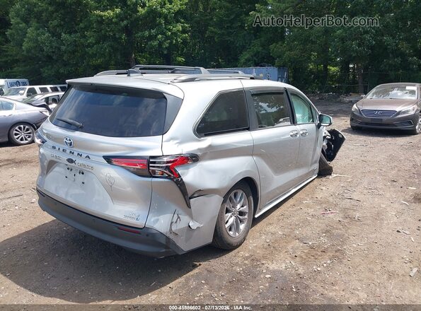 5TDYRKEC9MS043505 2021 TOYOTA SIENNA Silver უკანა მარჯვენა