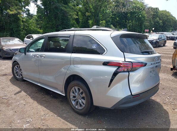 5TDYRKEC9MS043505 2021 TOYOTA SIENNA Silver უკანა მარცხენა