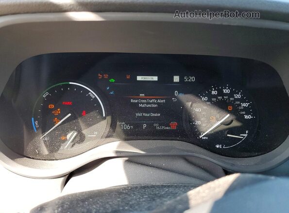 5TDYRKEC9SS268598 2025 TOYOTA SIENNA Синий Вид щитка приборов
