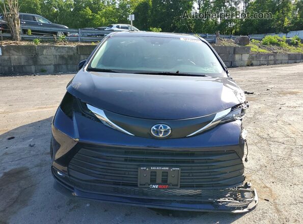 5TDYRKEC9SS268598 2025 TOYOTA SIENNA Синий Вид спереди