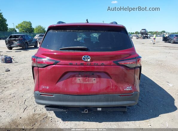 5TDYRKECXMS074097 2021 TOYOTA SIENNA Burgundy 