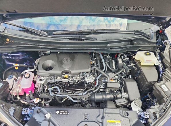 5TDYRKECXTS327708 2026 TOYOTA SIENNA Blue Вид підкапотного простору