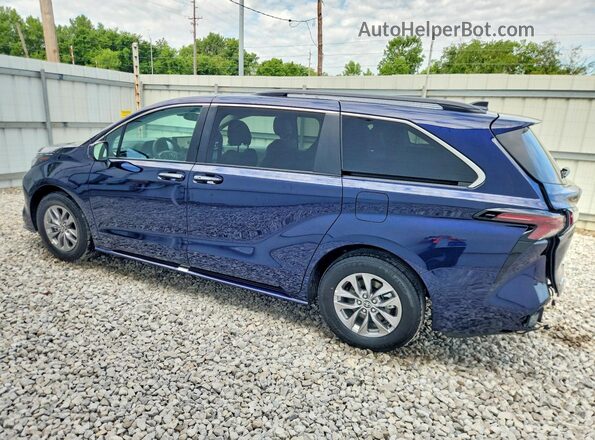 5TDYRKECXTS327708 2026 TOYOTA SIENNA Blue Задня ліва чверть