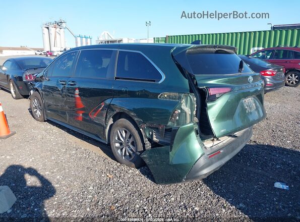 5TDYSKFC0MS024862 2021 TOYOTA SIENNA Green Հետևի ձախ