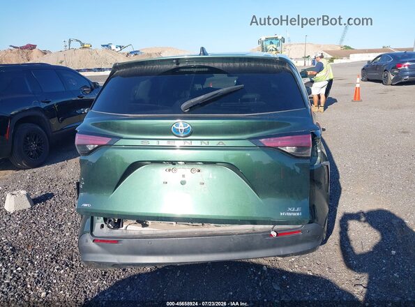 5TDYSKFC0MS024862 2021 TOYOTA SIENNA Green 