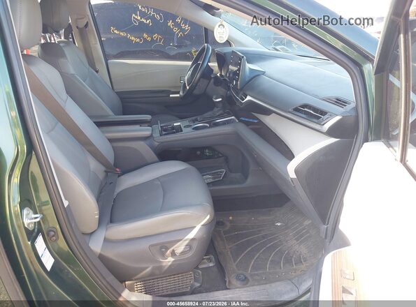 5TDYSKFC0MS024862 2021 TOYOTA SIENNA Green Սալոնի դիմացի տեսք