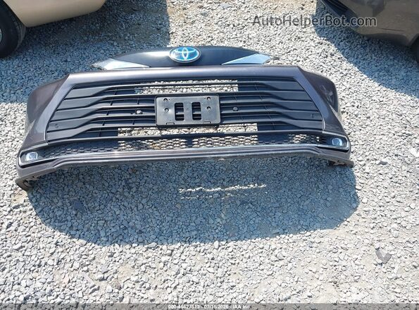 5TDYSKFC0PS075380 2023 TOYOTA SIENNA Gray ხელსაწყოთა პანელის ხედი