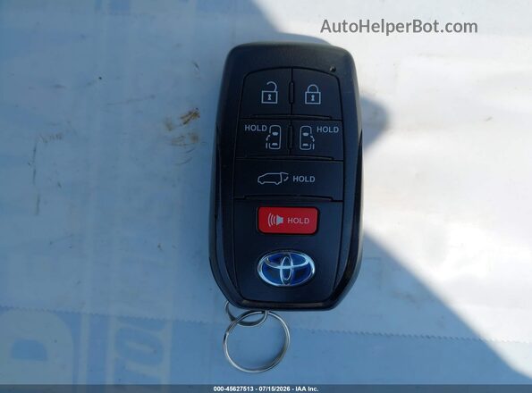 5TDYSKFC0PS075380 2023 TOYOTA SIENNA Gray წინა პანელის ხედი