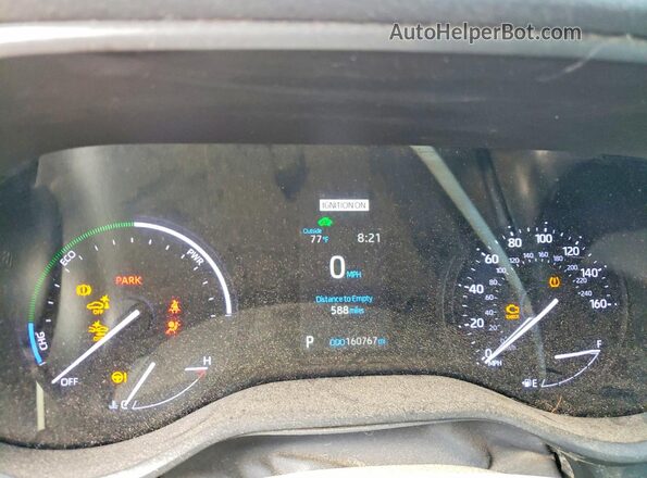 5TDYSKFC1MS020383 2021 TOYOTA SIENNA Серебряный Вид щитка приборов