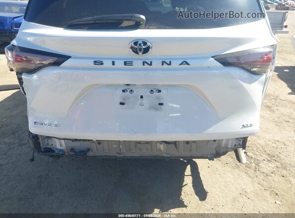 5TDYSKFC3TS228943 2026 TOYOTA SIENNA White Դիմացի տեսք