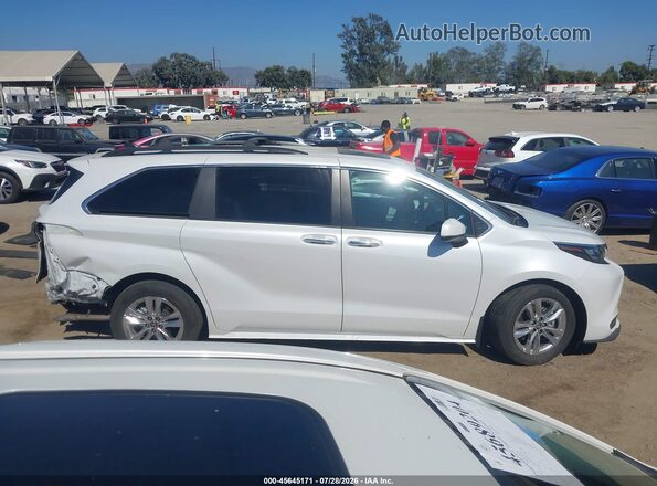 5TDYSKFC3TS228943 2026 TOYOTA SIENNA White Սալոնի 360 աստիճան տեսք