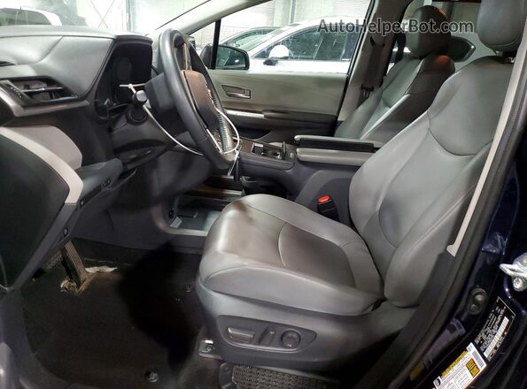 5TDYSKFC4MS017722 2021 TOYOTA SIENNA Синий Вид салона спереди