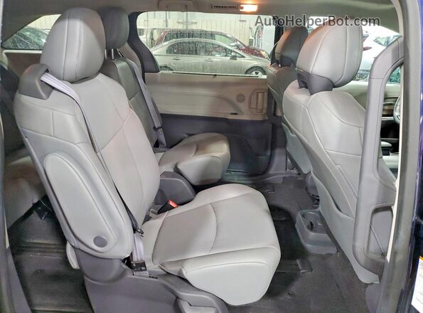 5TDYSKFC4MS017722 2021 TOYOTA SIENNA Синий Вид задней части салона