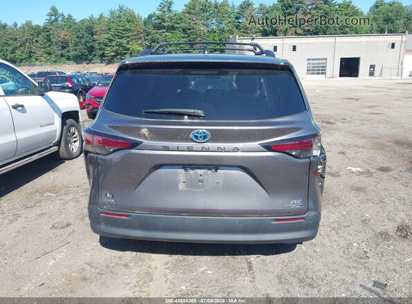 5TDYSKFC4MS037663 2021 TOYOTA SIENNA Gray 
