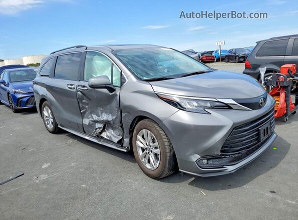 5TDYSKFC4TS233617 2026 TOYOTA SIENNA Gray Առջևի աջ