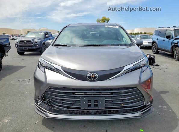 5TDYSKFC4TS233617 2026 TOYOTA SIENNA Gray Դիմացի տեսք