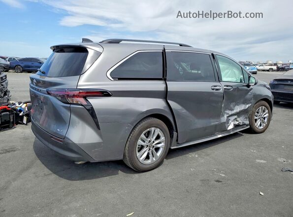 5TDYSKFC4TS233617 2026 TOYOTA SIENNA Gray Հետևի աջ