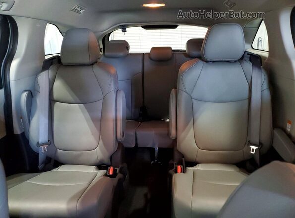 5TDYSKFC8PS099992 2023 TOYOTA SIENNA Silver Widok tylnych siedzeń