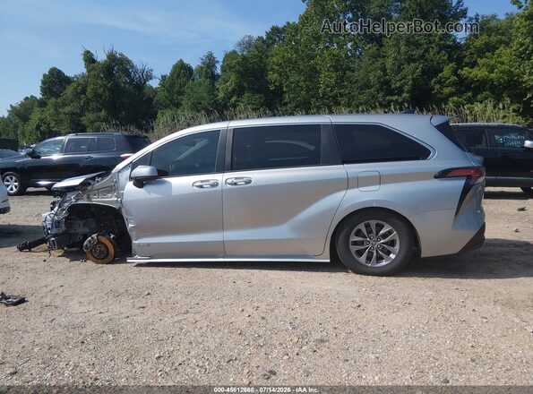 5TDYSKFCXMS001329 2021 TOYOTA SIENNA Silver 