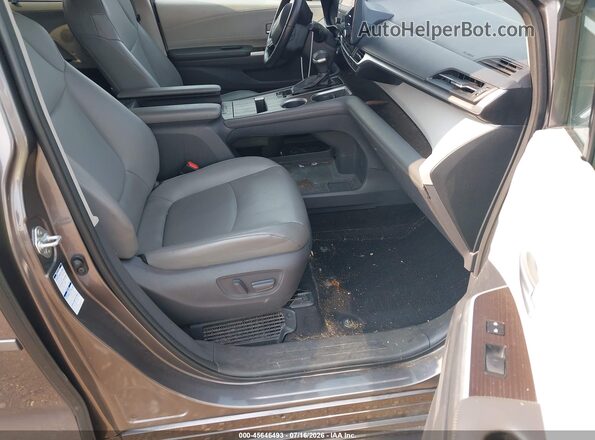 5TDYSKFCXMS006482 2021 TOYOTA SIENNA Gray Vista interior delantera