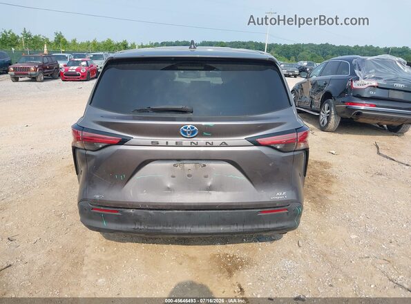 5TDYSKFCXMS006482 2021 TOYOTA SIENNA Gray 