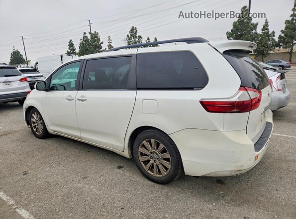 5TDYZ3DC0HS849245 2017 TOYOTA SIENNA White Tył lewy
