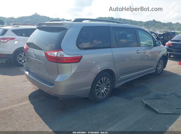 5TDYZ3DC0JS929781 2018 TOYOTA SIENNA White Задня права чверть