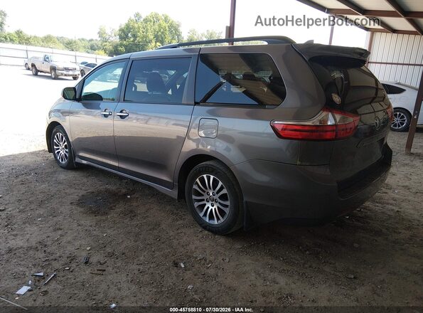 5TDYZ3DC0JS933541 2018 TOYOTA SIENNA Pewter Задня ліва чверть